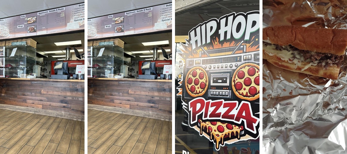 Hip Hop Pizza Shop Menu
