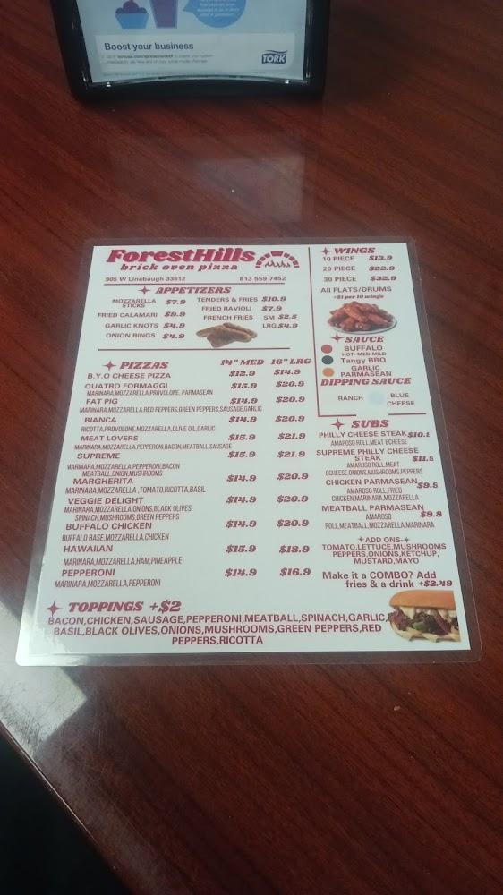 Hip Hop Pizza Shop Menu image 4